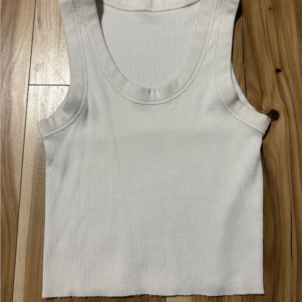 Brandy Melville Classic White Tank Top